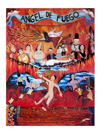 Póster oficial de "Ángel de