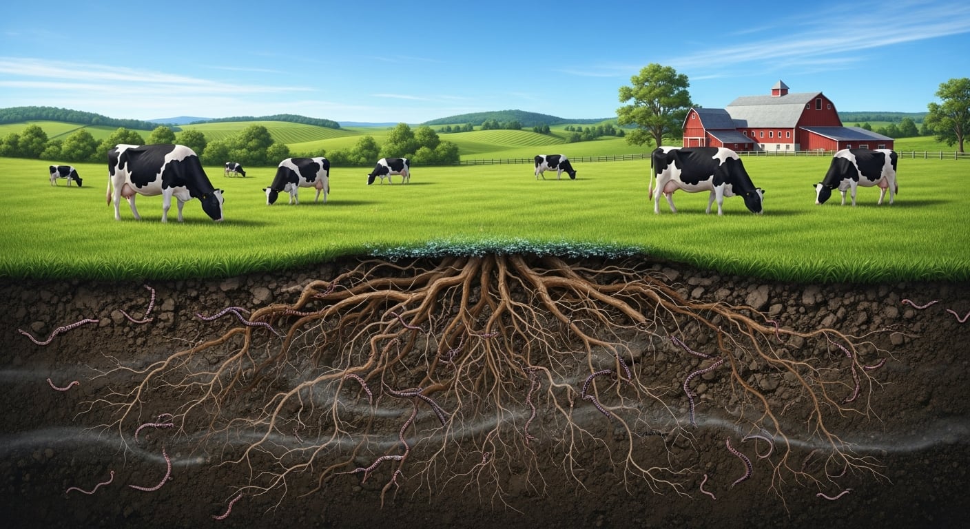 Nuevos modelos climáticos revelan que la huella de carbono de la industria láctea es hasta un 41% mayor al considerar el carbono del suelo (Imagen Ilustrativa Infobae)