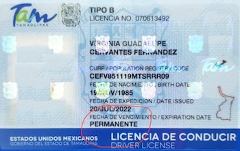 En México, la licencia de