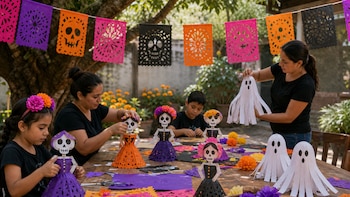 Habrá talleres gratuitos para elaborar tus propias decoraciones de Día de Muertos en Chapultepec: fechas y horarios
