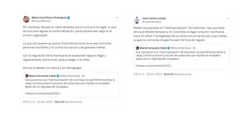 La senadora del Pacto Histórico