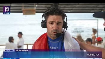 Piccolo Clemente gana campeonato mundial de longboard en El Salvador y se lo dedica a su esposa fallecida: “Mi ángel me ha estado ayudando”