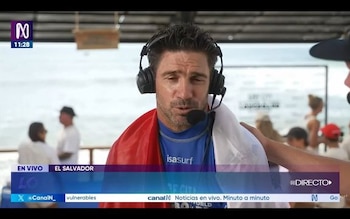 Piccolo Clemente gana campeonato mundial de longboard en El Salvador y se lo dedica a su esposa fallecida: “Mi ángel me ha estado ayudando”