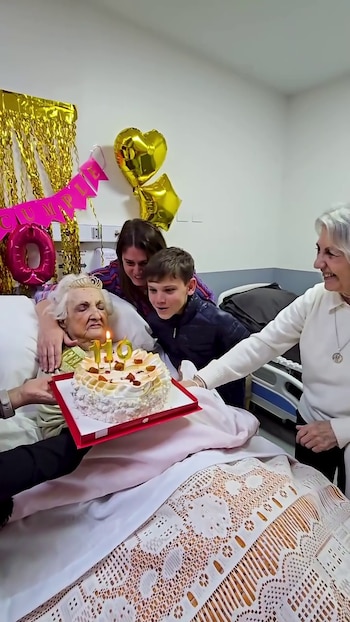 Silvia Angélica Sánchez Martínez, la argentina que cumplió 110 años y es una de las más longevas del país