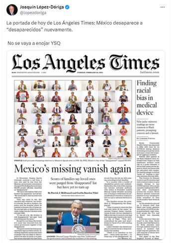 Joaquín López Dóriga arremete contra