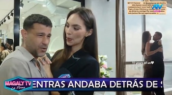 ¿Crisis antes del aniversario? Natalie Vértiz expone a Yaco por olvidar detalles en sus 11 años de casados. Captura: Magaly TV La Firme.