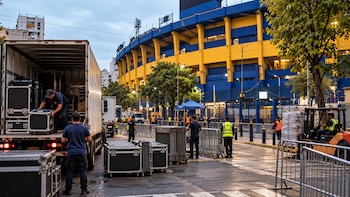 Superclásico en La Bombonera: la logística detrás de las cámaras, el sonido y las calles