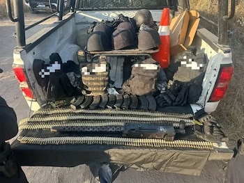 Armas del CJNG en Guanajuato