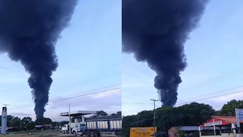 Video | Explosión e incendio en ventas informales de combustible en Aguachica, Cesar, dejó cuatro heridos por quemaduras
