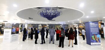 La muestra presentó historias de mujeres rurales, lideresas, empresarias y emprendedoras de la región Trifinio y expuso los resultados del programa MELYT. (Cortesía: Onu Mujeres)
