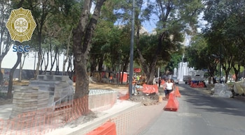 Por obras, se encuentra cerrada a la circulación Fray Servando Teresa Mier.
Crédito: X / @OVIALCDMX