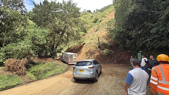 La vía entre Cañasgordas y