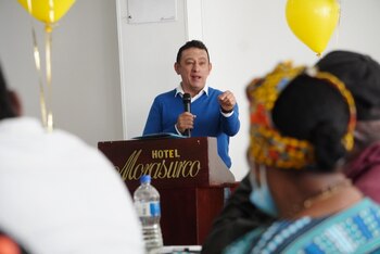 Jhon Rojas, gobernador de Nariño.