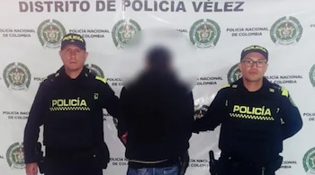 La Policía de Santander detiene a un hombre tras matar a un perro criollo que había mordido a su madre - crédito Policía Santander