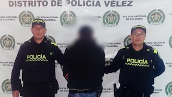 Hombre fue capturado en Vélez, Santander, tras asesinar a un perro que mordió a su madre