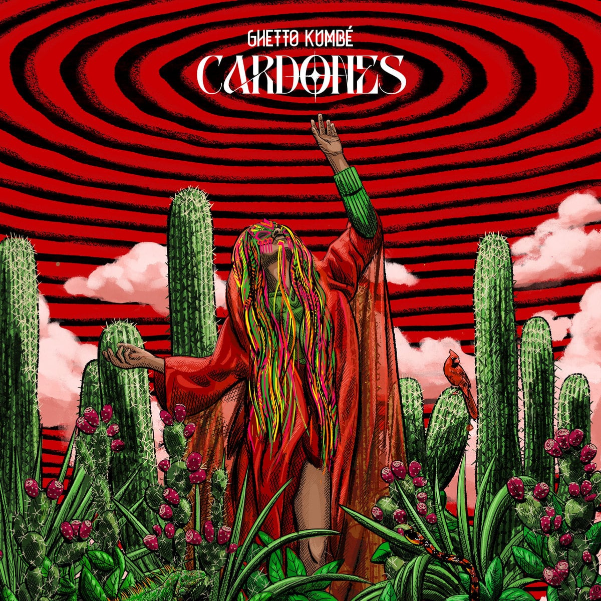 'Cardones', el más reciente trabajo de Ghetto Kumbé, toma inspiración de los sonidos de La Guajira - crédito Ghetto Kumbé/Bandcamp