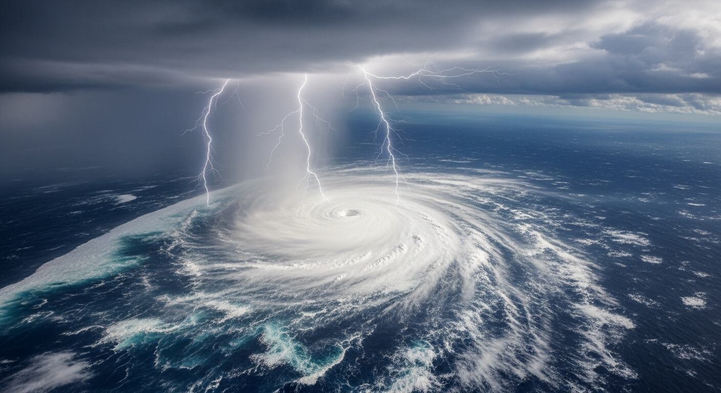 La Organización Meteorológica Mundial publicó la lista oficial con 21 nombres para tormentas del Atlántico en 2026 (Imagen Ilustrativa Infobae)
