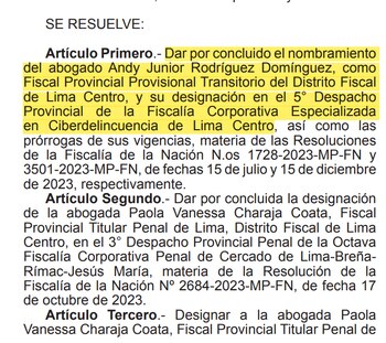 Juan Carlos Villena remueve a