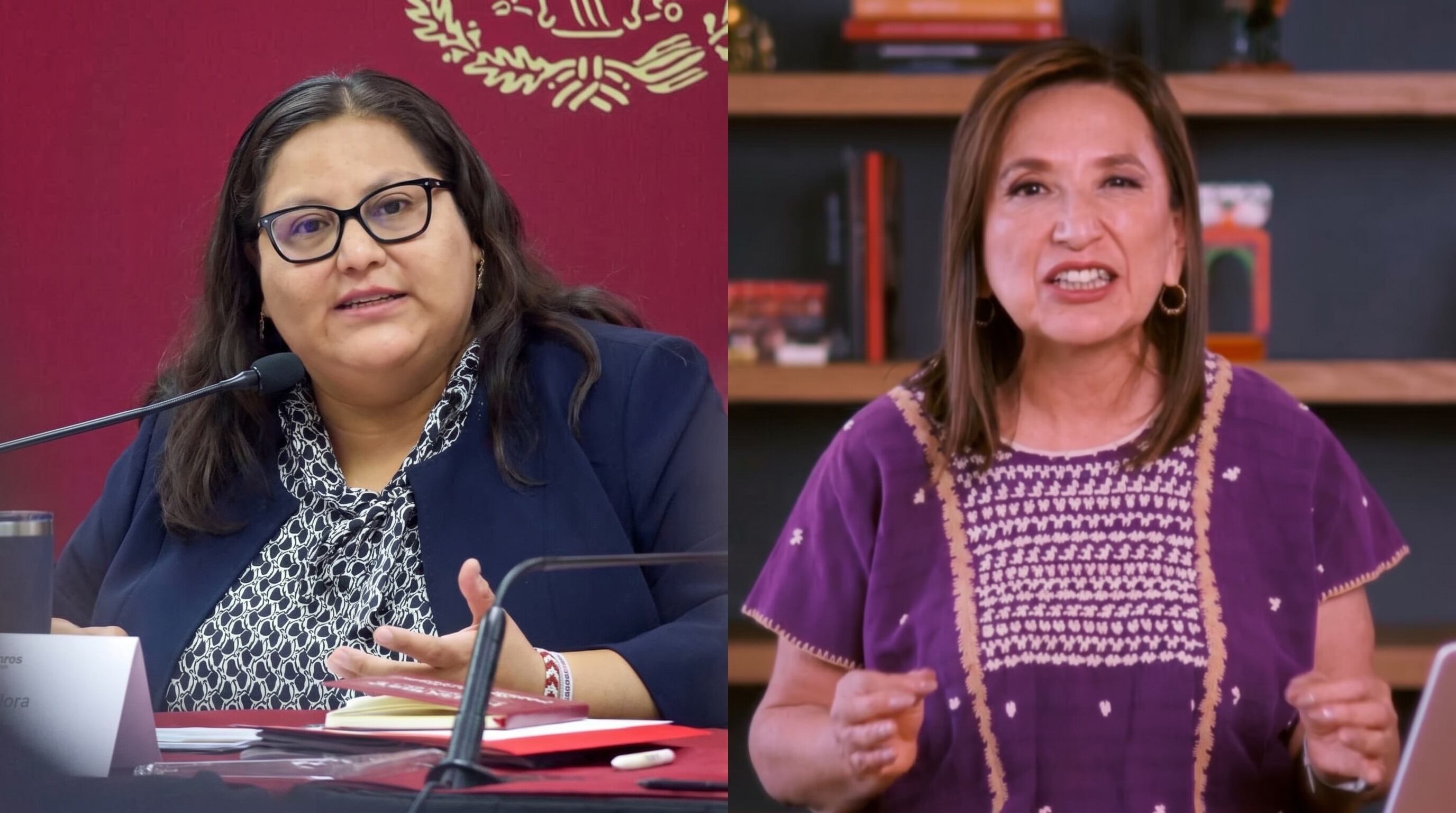Hernández defiende derechos de las audiencias ante críticas de Xóchitl Gálvez.
