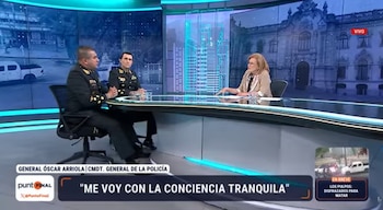 Fredy López, nuevo jefe de la PNP, defiende capturas tras masacre de Trujillo: “Los procedimientos han sido los más acertados”. Captura: Punto Final.