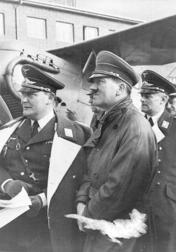 Göring fue arrestado por fuerzas