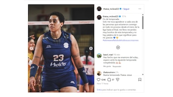 Thaisa Mc Leod dejó emotivo mensaje en Instagram tras su sexto lugar con Atlético Atenea.