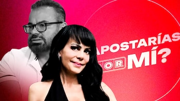 Maribel Guardia y su esposo