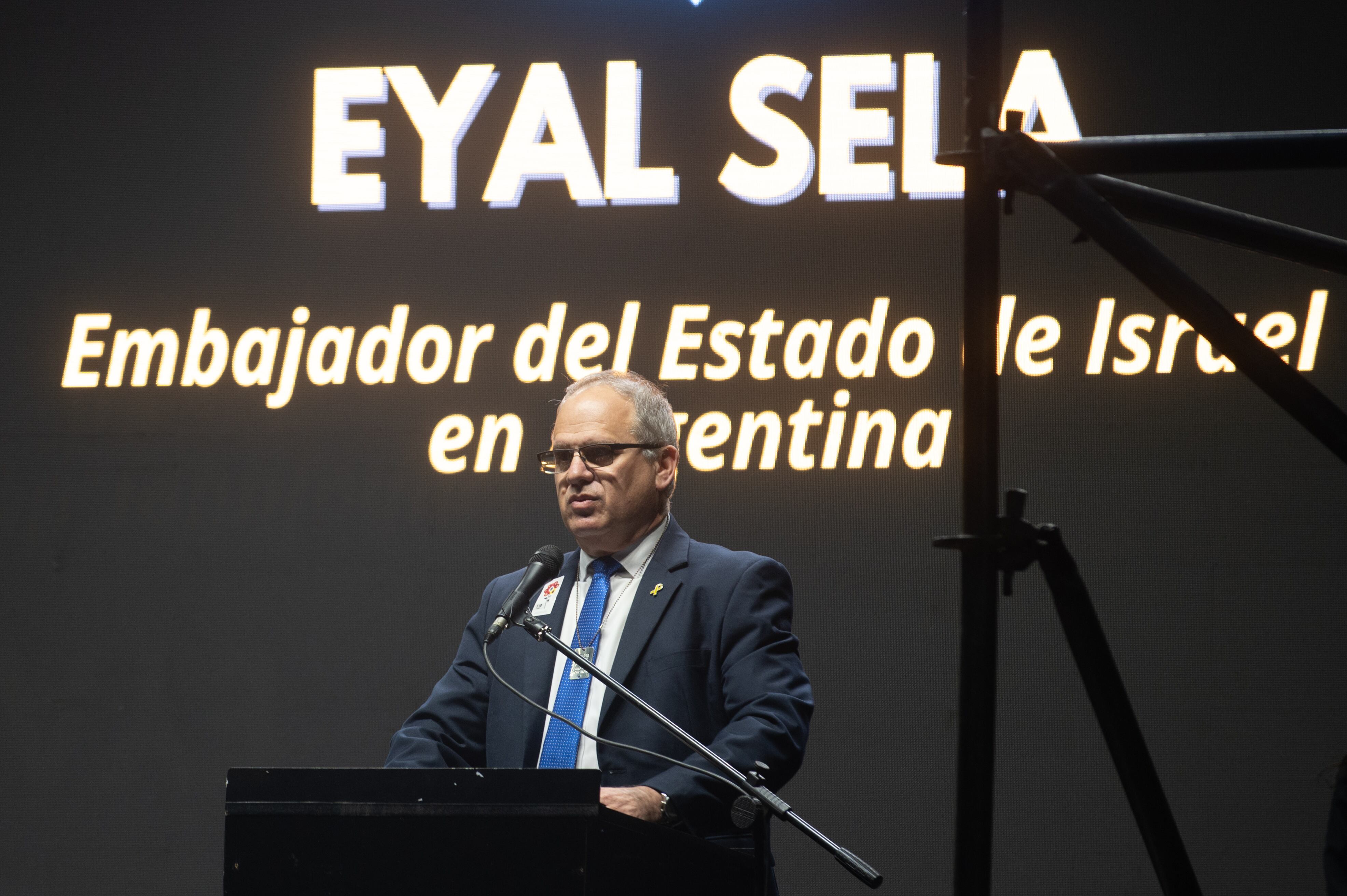 El embajador del Estado de Israel en Argentina, Eyal Sela