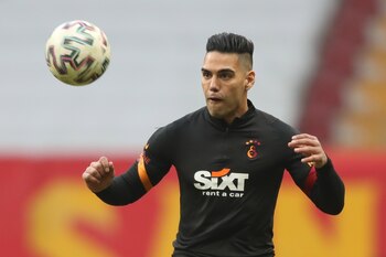 Radamel Falcao. EFE/EPA/ERDEM SAHIN/Archivo