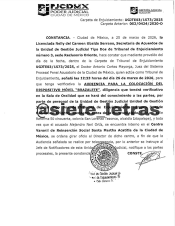 "El Neri" quedará en prisión domiciliaria. (Antonio Nieto)