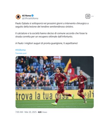 Comunicado de la Roma sobre