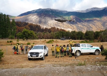Brigadistas continúan trabajando en distintos