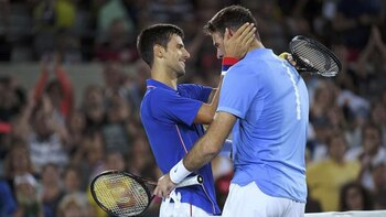 El saludo de Novak Djokovic