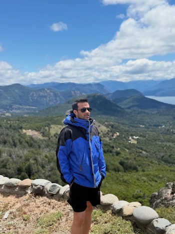 La dupla salió a recorrer