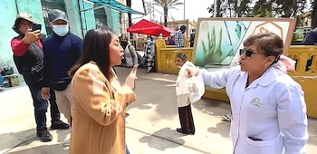 La congresista Kelly Portalatino y