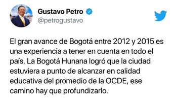 El presidente celebró el logro