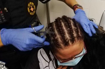 Se tuvieron que usar tijeras