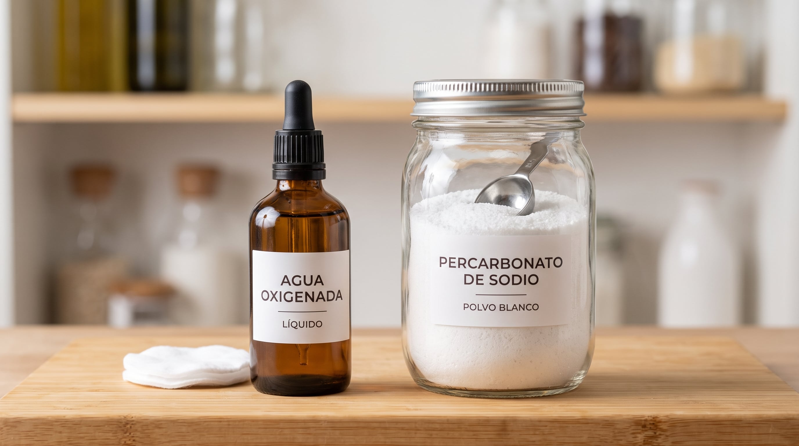 Saber distinguir agua oxigenada líquida y percarbonato de sodio ayuda a elegir el más adecuado para cada tarea. (Imagen Ilustrativa Infobae)