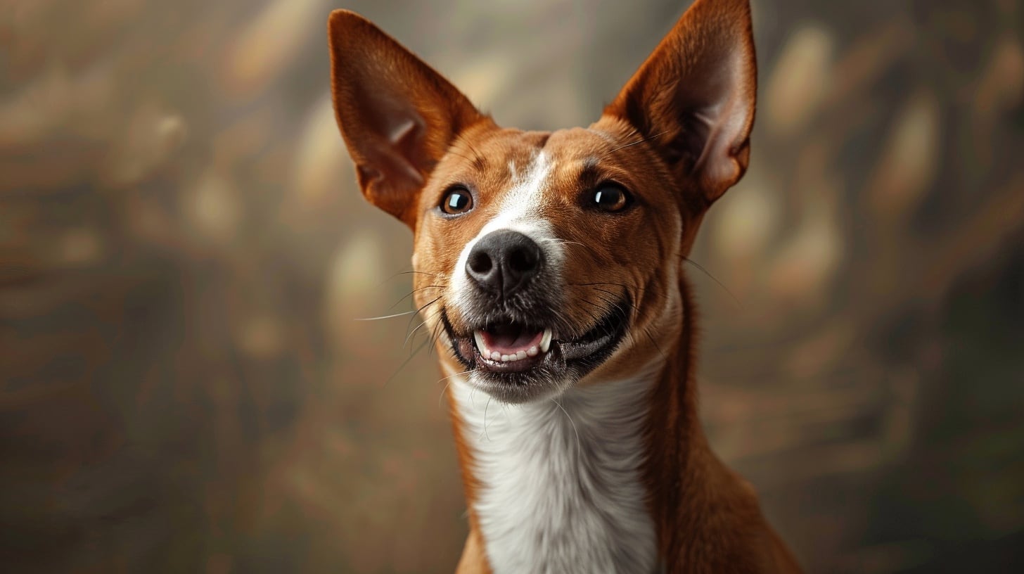 Perro Basenji, raza antigua, perro sin olor, tamaño compacto, pelaje suave, perro curioso, gran agilidad, perro elegante - (Imagen Ilustrativa Infobae)