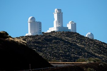 Vista del Observatorio del Instituto de Astrofísica de Canarias. EFE/ Cristóbal García/Archivo
