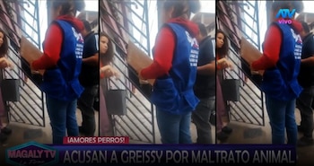 Greissy Ortega enfrenta acusaciones de presunto maltrato animal: vecinos difunden videos y audios. Captura: Magaly TV La Firme.