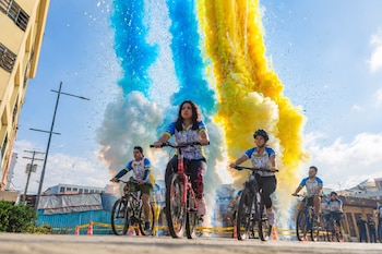 MOPT pedaleada Centro Histórico