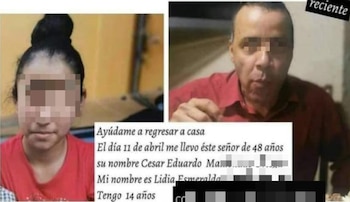 menor lidia esmeralda huyo con vecino