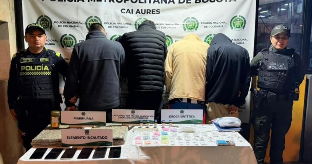 Un operativo policial en Suba revela el uso de una lechonería como laboratorio clandestino de drogas en Bogotá - crédito Policía de Bogotá