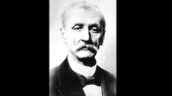 Miguel Iglesias firmó en 1883