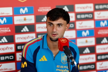 El defensa de la selección española Marc Pubill (EFE/ Rodrigo Jimenez)