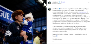 El posteo del Colo Barco