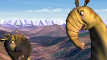 Dos macrauquenias ilustras en la