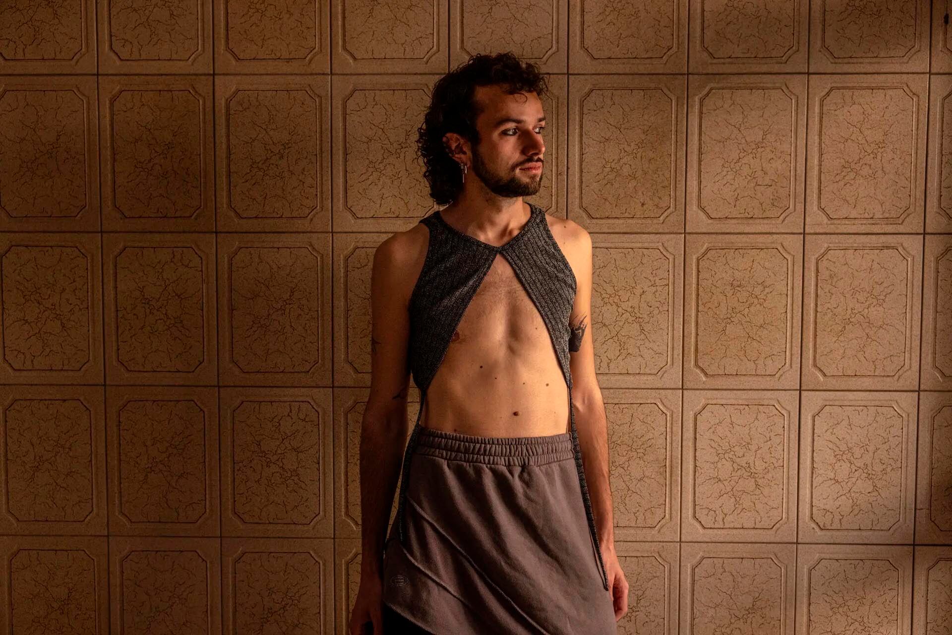 Georgii Markelov en su departamento en Buenos Aires.