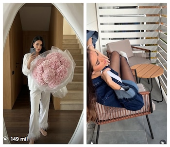 Maica Benedicto en su casa en imágenes de sus redes sociales. (Instagram Maica Benedicto en una imagen de redes sociales. (Instagram @maiibenedicto)